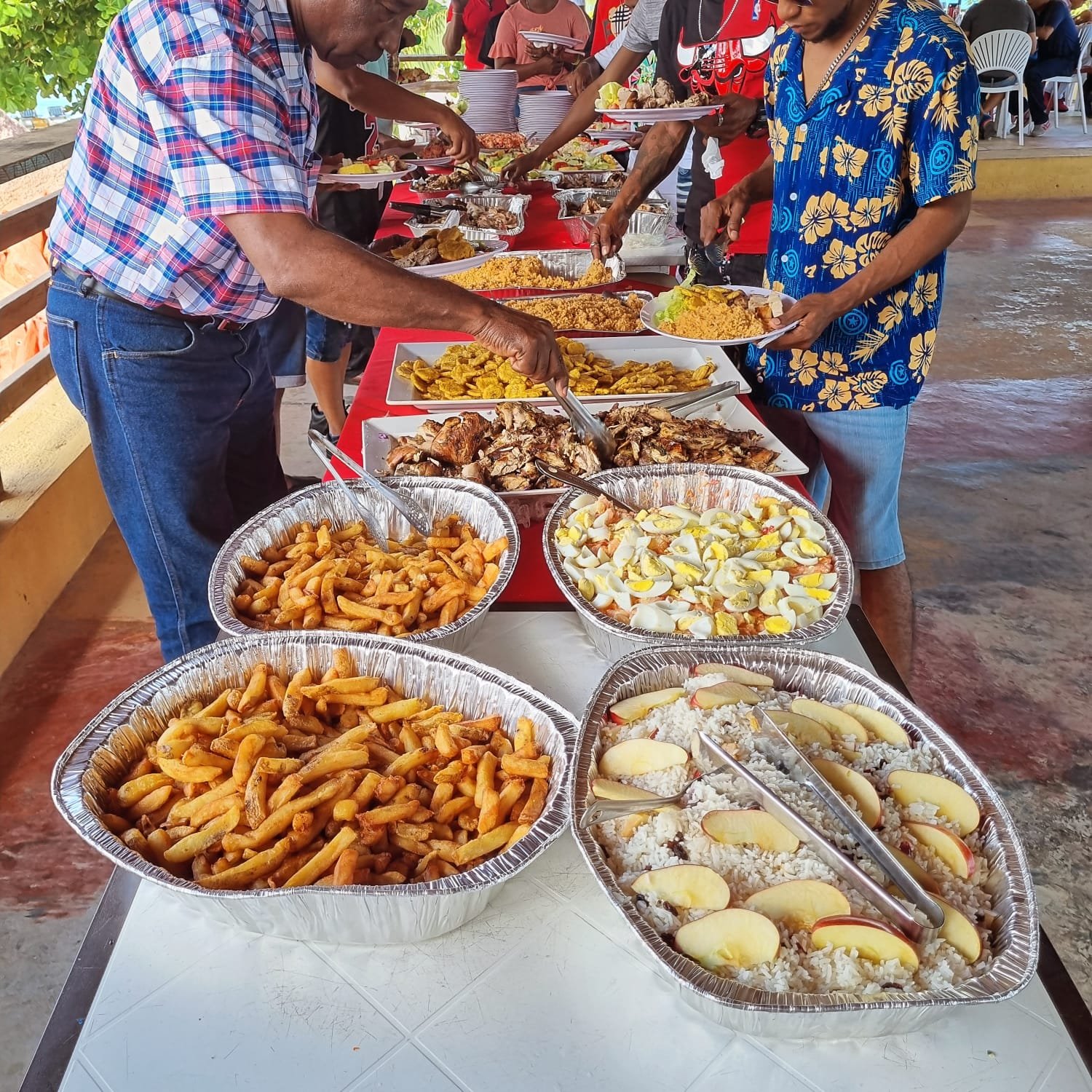 Comidas para grupos en La Playita